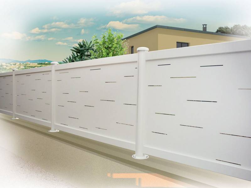 Cloture aluminium Cépage